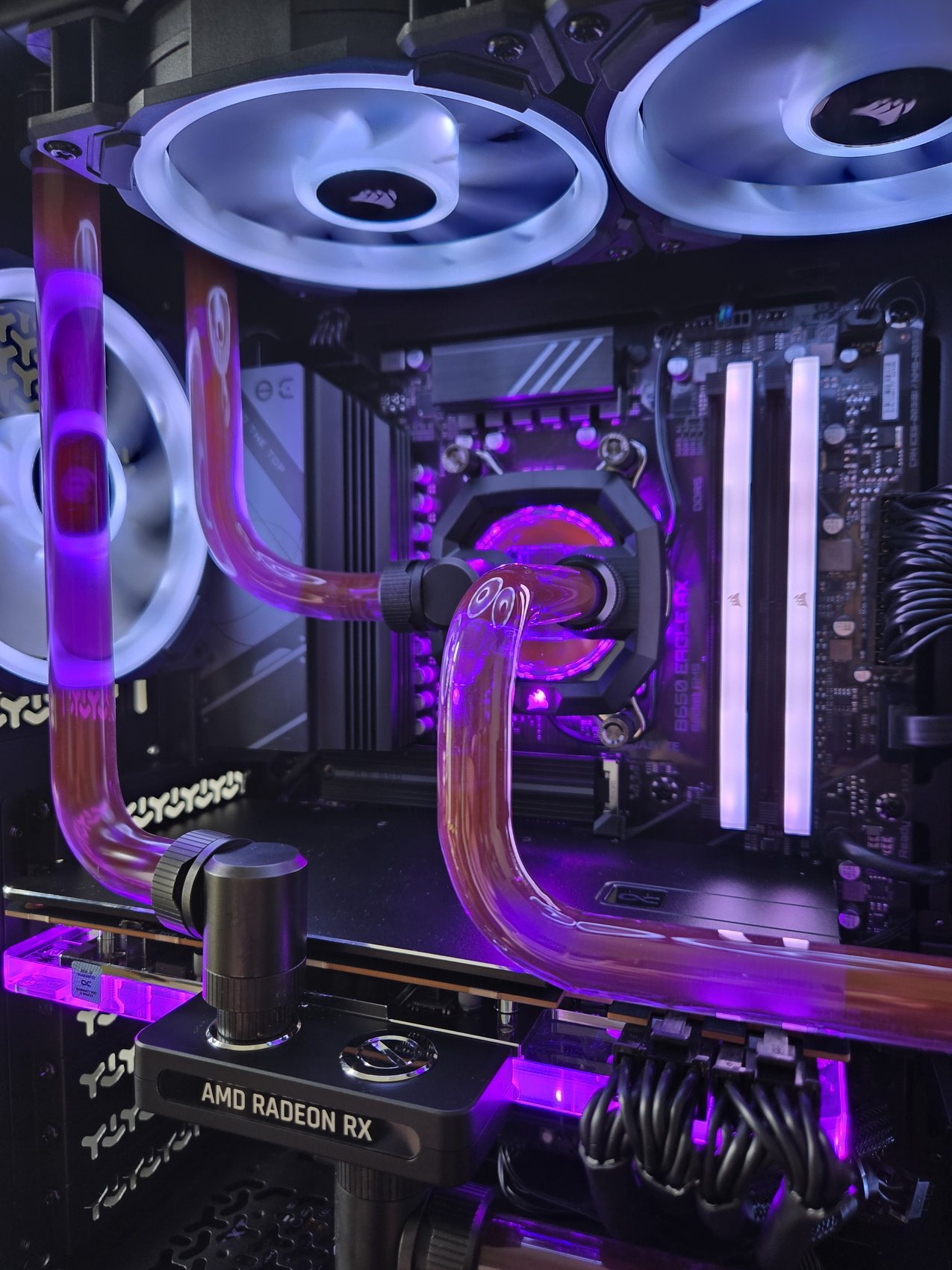 Amethyst build detail, CPU block